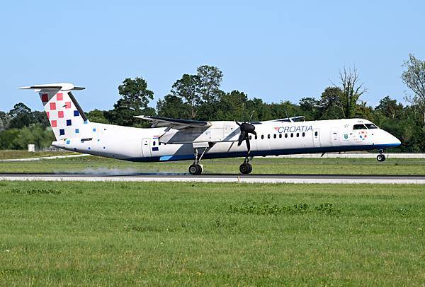 Croatia Airlines Bombardier DHC-8-402Q Dash 8(9A-CQD)@ZAG_1_20230728.JPG