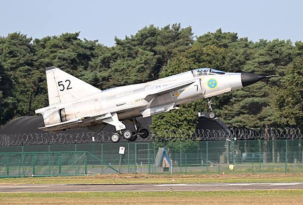 Swedish Air Force Saab 37 Viggen(SE-DXN)@BAFD_22_20230910.JPG