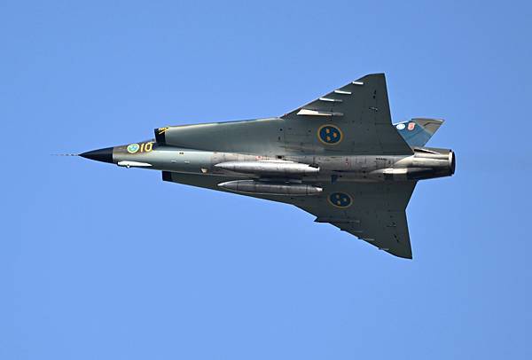 Swedish Air Force Saab 35 Draken(SE-DXR)@BAFD_22_20230910.JPG