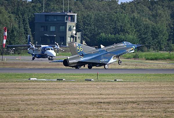 Swedish Air Force Saab 35 Draken(SE-DXR)@BAFD_29_20230910.JPG