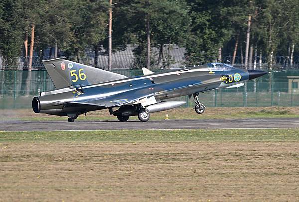 Swedish Air Force Saab 35 Draken(SE-DXR)@BAFD_28_20230910.JPG