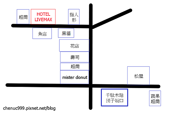 飯店地圖