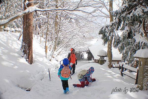 山寺雪