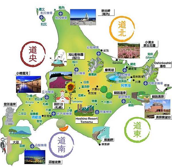 Hokkaido-map