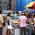 霞海城隍城廟旁車輪餅