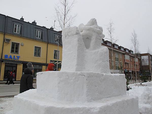 2015年瑞典于默奧(Umeå)雪雕比賽