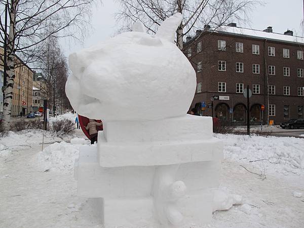 2015年瑞典于默奧(Umeå)雪雕比賽