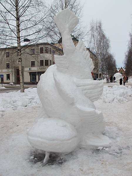 2015年瑞典于默奧(Umeå)雪雕比賽