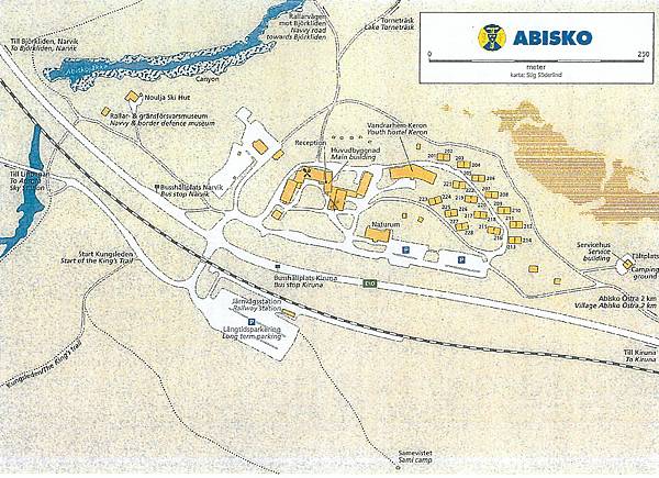 STF Abisko Mountain Station平面圖