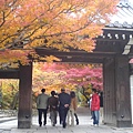 金閣寺(又名鹿苑寺)門口