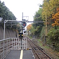 嵐山小火車站