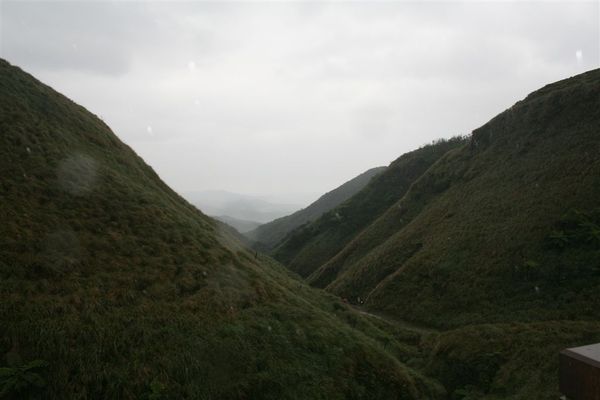 涼亭遠眺來時路之一