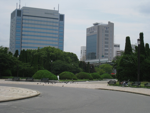 大阪城公園一隅