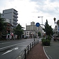 大阪港的街道