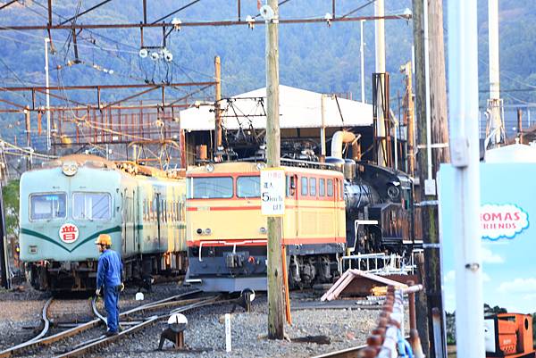 大井川五日遊 -4  ** SL 蒸汽老火車 佳山驛-新金谷