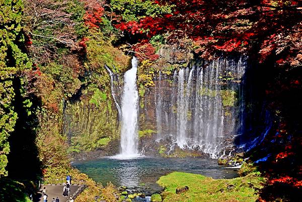 大井川五日 -5  **白絲瀑布**   1121203