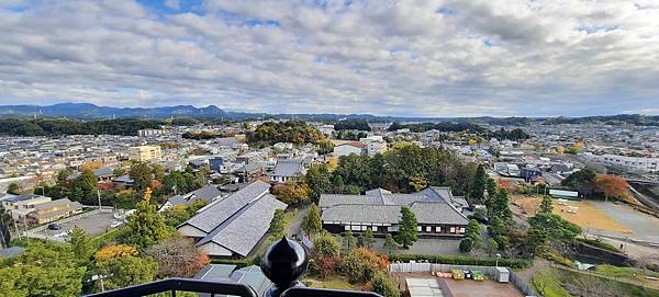 大井川5日 -10  掛川城 1121208