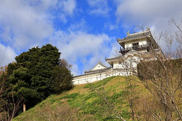 大井川5日 -10  掛川城 1121208