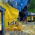 The Cafe Terrace on the Place du Forum Arles at Night
