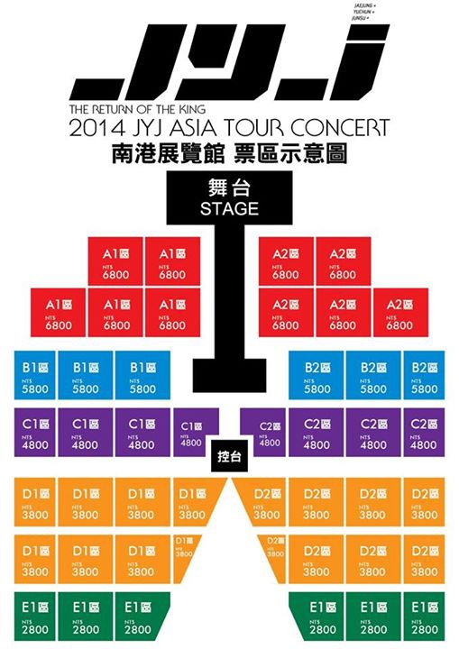 2014 JYj Asia tour concert