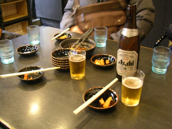 日本のビール&amp;醃漬小菜