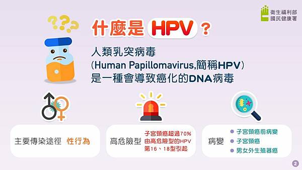 探討HPV（人類乳突病毒）：預防、病因、治療和重要性