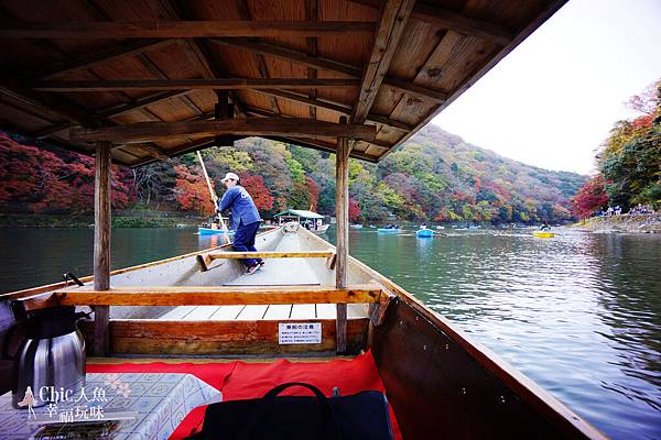 嵐山嵐峽尾形船桂川紅葉狩 (143)