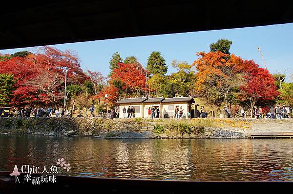 嵐山嵐峽尾形船桂川紅葉狩 (170)