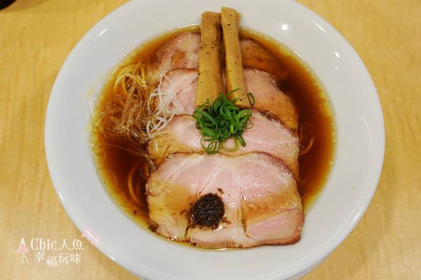 蔦ラーメン-2016東京米其林一星拉麵店-燒豚醬油そば (2)