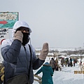 開園了~但又開始下雪了