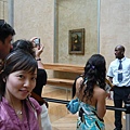 Mona Lisa真的好小一幅阿~