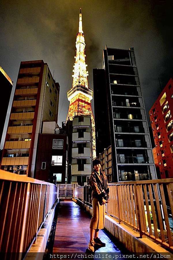 日本 東京tokyo 東京鐵塔夜景推薦拍攝 拍照地點 幾個位置讓你拍美美的東京鐵塔 飛天少女 Chi奇 Chu朱 痞客邦