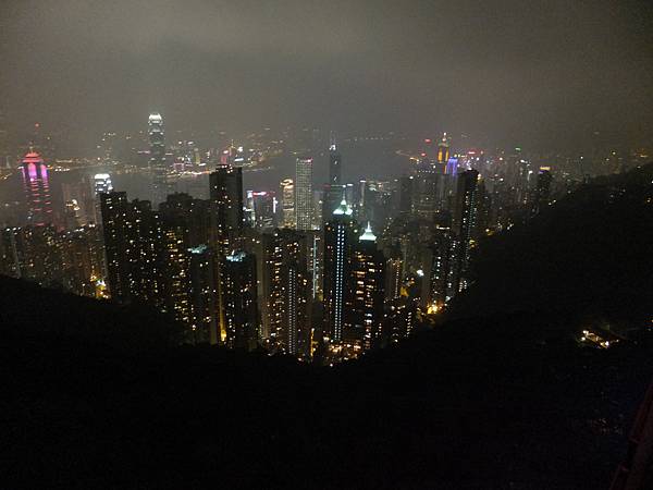 傳說中的香港夜景