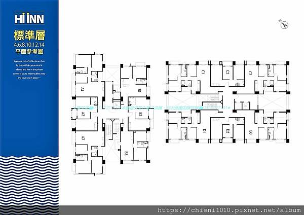 t24春福HI INN 標準層平面參考圖(偶數層).jpg t24春福HI INN 標準層平面參考圖(偶數層).jpg