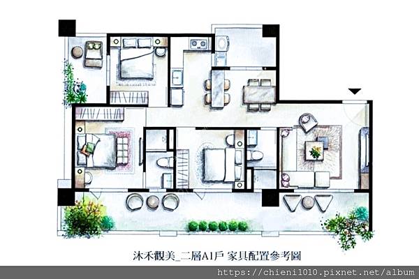 f6沐禾觀美_二層A1戶 家具配置參考圖.jpg