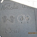 Natalie Wood 手印和腳印