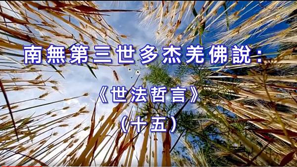 南無第三世多杰羌佛 南無第三世多杰羌佛