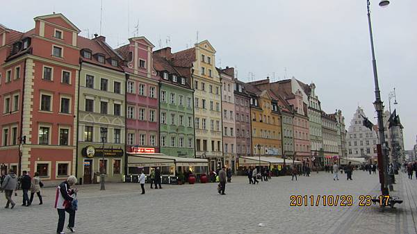Wrocław舊城的漂亮房子 Wrocław舊城的漂亮房子