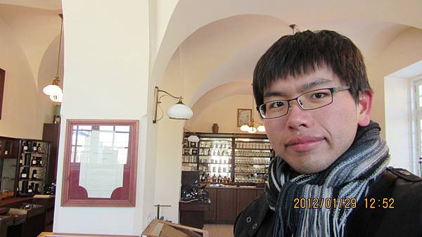 我在Białystok醫學大學的博物館 我在Białystok醫學大學的博物館