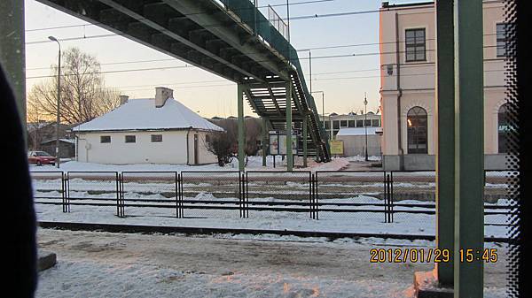 Białystok的PKP火車站的天橋 Białystok的PKP火車站的天橋