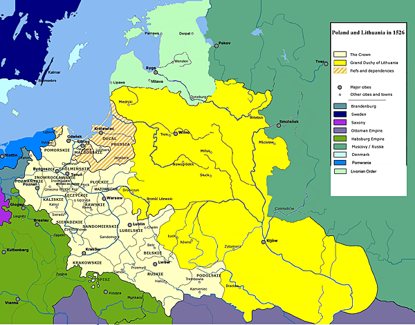 07-16世紀初期的波立兩國的疆域