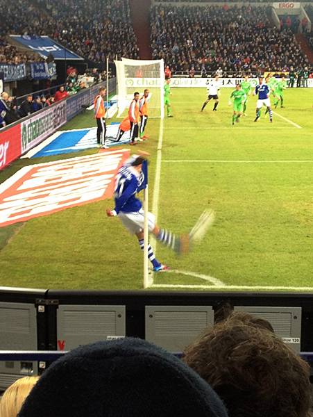 0219 at Veltins Arena, Gelsenkirchen - S04發角球 又得分