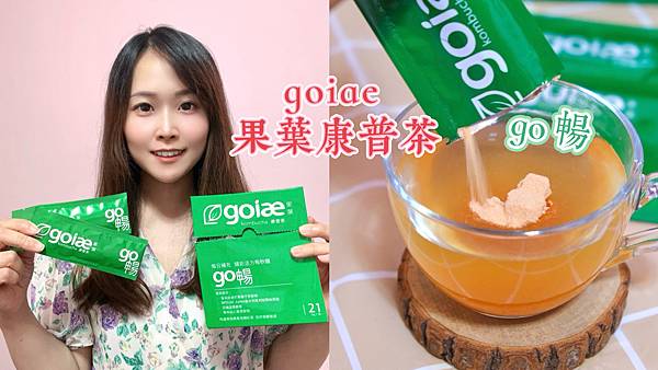 窈窕夯品「goiae果葉康普茶」順暢很有”酵”的康普茶