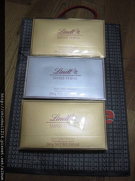 Lindt 薄片巧克力