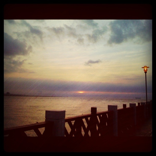 Sunset at Danshuei