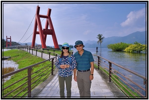 嘉義大埔湖濱情人公園/登白馬亭飽覽曾文水庫風光