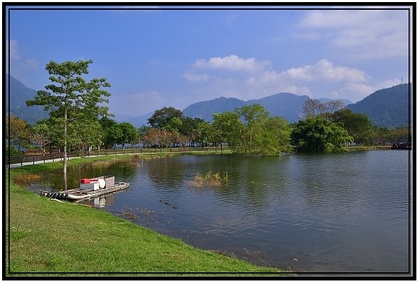 嘉義大埔湖濱情人公園/登白馬亭飽覽曾文水庫風光