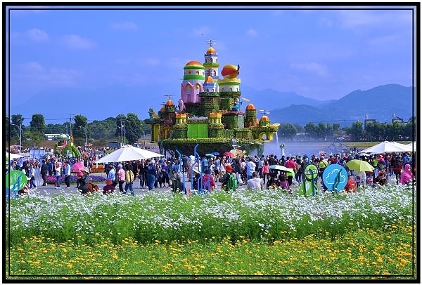 2023台中國際花毯節在新社花海舉辦