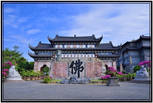 台南楠西旅遊名勝玄空法寺與永興吊橋