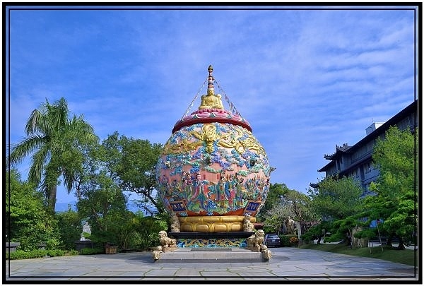 台南楠西旅遊名勝玄空法寺與永興吊橋